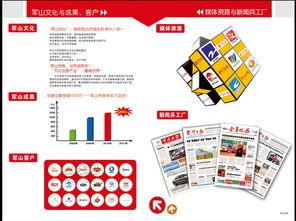 廣(guang)告(gao)公司(si)畫冊 軍山(shan)文(wen)化(hua)傳(chuan)媒(mei)圖片